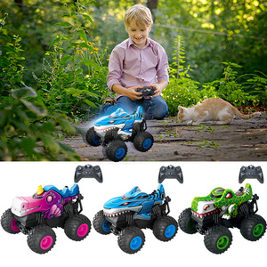 2.4GHz <span class=keywords><strong>RC</strong></span> cá mập Quái Vật trôi diễn viên đóng Thế trẻ em của Xe tải <span class=keywords><strong>RC</strong></span> Crawler đồ chơi trong nhà ngoài trời chàng trai trẻ em điều khiển từ xa xe - Product Image 2