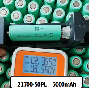 Cellule Li-ion INR21700 de qualité A, 3,6 V, 5000 mAh, à très faible résistance interne, <span class=keywords><strong>pour</strong></span> l'assemblage de batteries de vélos <span class=keywords><strong>électrique</strong></span>s - Product Image 6