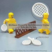 Accessoires de figurines MOC en gros - Pièces de blocs de construction avec impression de logo personnalisé - Kit de scènes de vie assorties à choisir et à mélanger 100g
