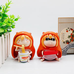 ตุ๊กตา himouto <span class=keywords><strong>umaru</strong></span>-Chan <span class=keywords><strong>umaru</strong></span> DOMA รูปปั้นสาวน่ารักพลาสติกรูปปั้นตุ๊กตาการ์ตูนอะนิเมะพีวีซีของเล่น6ชิ้น/เซ็ต - Product Image 3