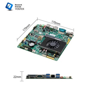 LS681 Mini ITX All-in-One <span class=keywords><strong>Desktop</strong></span> <span class=keywords><strong>DDR4</strong></span> Placa base de control industrial Dual Intel H55 Integrado SATA con 6200 de - Product Image 3