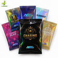Sachets Mylar holographiques thermoscellables personnalisés pour emballages de boosters de cartes à collectionner (TCG) et cartes à échanger