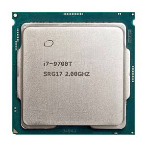 Processeur I7-9700T, 8 cœurs, 8 threads, fréquence de base 2,00 GHz, fréquence Turbo 4,30 GHz, LGA 1151, cache 12 Mo, TDP 35 W, 64 bits, 14 nm - Product Image 1