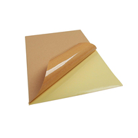 Hochwertiges Selbstklebendes 80g Braunes Kraftpapier für Lebensmittel-Etiketten Acryl-Holzfaser-Etikettenaufkleber A-Klasse Maskierungspapier