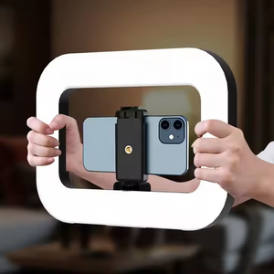 New ym200 20W selfie điện thoại di động có thể sạc lại vòng ánh sáng điện thoại có thể điều chỉnh điền cho dòng sống Pin selft ánh sáng - Product Image 1