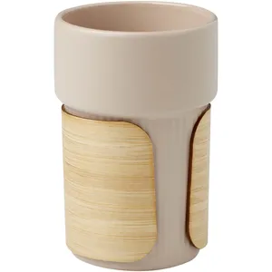 Vaso de bambú sostenible Fika, merchandising ecológico - Product Image 3