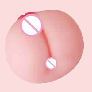 Muñecas Masturbadoras Masculinas, Copa de Masturbación Vibratoria Desmontable, Masturbador de Bolsillo en Forma de Durazno de TPE para Adultos - Product Image 3