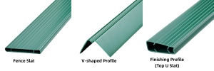 Kit <span class=keywords><strong>de</strong></span> lames d'occultation en PVC pour grillage rigide composite pour clôture en treillis soudé 3D - Product Image 6