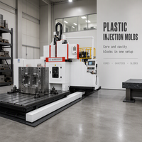 Portalkranfräsmaschine für Stahlplatten-Batchfräsen Doppelsäulen-CNC-Maschine GMC6020