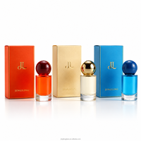 Set Botol Parfum Mini Kosong Berwarna-warni dengan Kotak Hadiah Logo Kustom Grosir