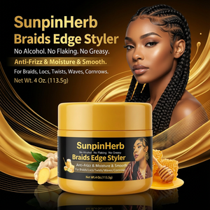 Cera para Trenzas Honey Extra, Fijación Duradera, Cera para Peinar Locs y Twists, Fijación Fuerte, Anti-Frizz, Hipoalergénica para el Cabello - Product Image 4