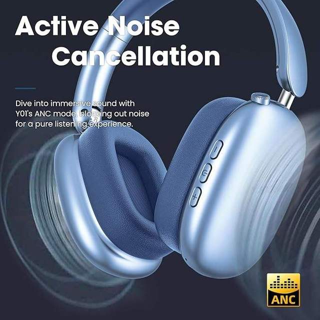 Gaming Headphones Over Ear Headphones Wireless Headphones Foldable Headphones Fast Charging Headset Stereo Sound Headset
