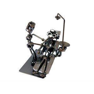 Décoration dentaire sculpture de dentiste en métal - Product Image 1