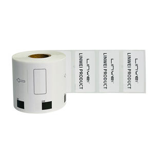 Étiquettes autocollantes en papier thermique compatibles Dk-11209 62x29mm pour imprimante d'étiquettes Brother Ql - Product Image 1