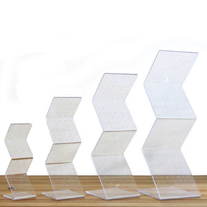 Acrylic rõ ràng Lollipop Rack hiển thị bán lẻ tự chọn thực phẩm Raiser & Kẹo tầng hiển thị lưu trữ đứng Carton Đóng Gói - Product Image 3