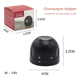Accesorios para vino sellados para el hogar Diseño de bloqueo giratorio Mini tapón de champán Tapón para botella de vino - Product Image 5