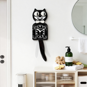 YZOK Offre Vendita Diretta di <span class=keywords><strong>Orologi</strong></span> <span class=keywords><strong>da</strong></span> <span class=keywords><strong>Parete</strong></span> Vintage Nordici a Forma di Gatto Questi <span class=keywords><strong>orologi</strong></span> <span class=keywords><strong>da</strong></span> <span class=keywords><strong>parete</strong></span> sono adatti per l'uso in soggiorni e camere <span class=keywords><strong>da</strong></span> letto. - Product Image 1