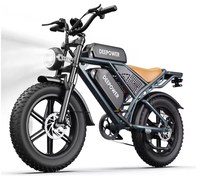 Vélo de montagne électrique pour adultes, moteur sans balais 1500W, batterie lithium 48V 30Ah, freins à disque hydrauliques, cadre en aluminium, vélo électrique tout-terrain