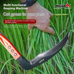 ジンシダ農業用ロングシックル肥厚特殊鎌トウモロコシ草菜種小麦切断用 - Product Image 1