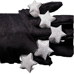 Anillo de Plata de Ley 925 Chapado en Oro Rosa con Forma de Estrella, Moissanita D/VVS, Engaste de Garras, Certificado, Estilo Hip Hop Iced Out para Hombre - ¡Gran Oferta! - Product Image 4