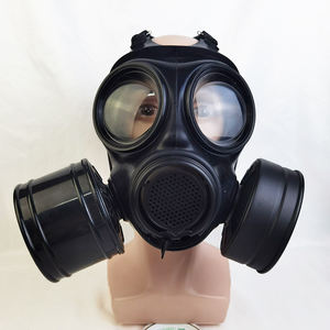 Masker <span class=keywords><strong>Respirator</strong></span> Gas Penuh CE Chloroethene CE Fitting 40Mm untuk Cat Semprot - Product Image 3