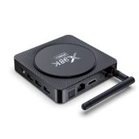 FICEP 2025 Nouvelle Box TV Intelligente X98K PRO RK3566 Android 11 AV1 8K Processeur Quad Core USB3.0 WiFi Double Bande BT5.0 Sortie 4K