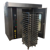 Nuevo Horno Giratorio Comercial de 32 Bandejas Horno de Convección Eléctrico Digital para Uso Doméstico para Hornear Pizza Pasteles y Pan en Panaderías