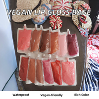 Vente en gros Versagel High Pigment Waterproof DIY Vegan Lip Gloss Base Gel sans cruauté aux ingrédients minéraux avec marque privée