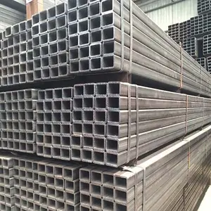10*10 a 100*100 muebles de hierro tubo de Metal de acero hueco cuadrado/perfiles de tubería fábrica directamente