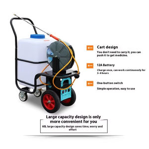 مصنع مخصص متعدد الأغراض 60 لتر كبير ترولي بخاخ حديقة عالي الضغط ليثيوم - Product Image 2