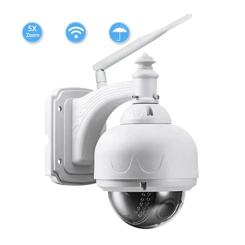 BESDER CCTV güvenlik kamera üreticisi 960P hareketli CCTV kablosuz hız Dome kamera 5X optik Zoom motorlu lens