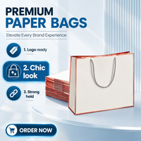 Sacs de luxe en gros OEM/ODM, sacs en papier pour vêtements, sacs cadeaux, sacs en papier personnalisés en vrac avec poignée, conception gratuite du logo