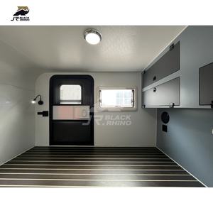 Remolque de camping más vendido, caravana todoterreno galvanizada, remolque de viaje para <span class=keywords><strong>autocaravana</strong></span> con cocina - Product Image 4