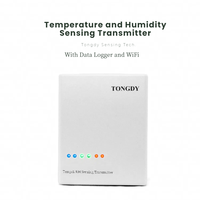 Transmetteur de détection de température et d'humidité compatible WiFi Enregistreur de données Moniteur de qualité de l'air avec interface RS485 Protocole Modbus RTU