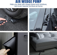 Kit complet d'outils de déverrouillage d'urgence pour serrurier, avec coussin d'air pour réparation de porte épaissie, pompe à coin de voiture