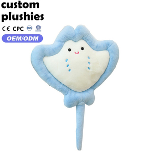 Juguete <span class=keywords><strong>de</strong></span> Peluche <span class=keywords><strong>de</strong></span> <span class=keywords><strong>Manta</strong></span> Raya Azul Claro con Ojos <span class=keywords><strong>de</strong></span> Plástico <span class=keywords><strong>de</strong></span> Seguridad para la Educación Temprana <span class=keywords><strong>de</strong></span> los Niños, en Oferta - Product Image 1
