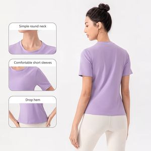 Camiseta Deportiva Informal de Manga Corta de Secado Rápido y Transpirable para Fitness, Yoga, Gimnasio, Ejercicio, Ropa Deportiva Activa - Product Image 4