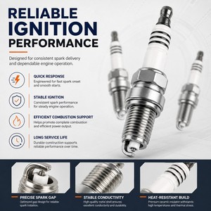 Bougies d'allumage en iridium haute performance pour véhicules, pièces de moteur pour NGK, moto, Toyota - Product Image 2