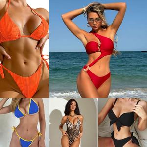 Ensemble <span class=keywords><strong>de</strong></span> bikinis sexy <span class=keywords><strong>taille</strong></span> basse pour femmes, maillots <span class=keywords><strong>de</strong></span> <span class=keywords><strong>bain</strong></span> sexy pour enfants et femmes, collection 2026 - Product Image 6