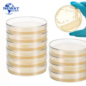 Placa Petri de 90x15mm estéril de plástico de <span class=keywords><strong>laboratorio</strong></span> con <span class=keywords><strong>agar</strong></span> de dextrosa de patata Placa de Petri de 9cm - Product Image 5