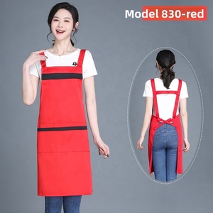 Delantales Personalizados al por Mayor con Logotipo, Ropa de Trabajo de Poliéster para Hombres y Mujeres, Delantales de Cocina para Chefs, Delantales para Cafeterías, Restaurantes y Cocinas - Product Image 2