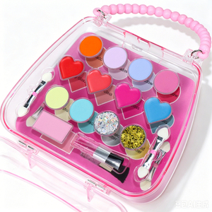 Kit de Maquillaje Real con Brillantina Multicolor <span class=keywords><strong>para</strong></span> <span class=keywords><strong>Niñas</strong></span>, Pintura Facial Lavable No Tóxica <span class=keywords><strong>para</strong></span> Fiestas de <span class=keywords><strong>Halloween</strong></span>, Regalo <span class=keywords><strong>para</strong></span> Festivales - Product Image 2