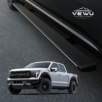 Pijakan Samping Elektrik Otomatis Retractable 23-25 Ford Raptor Dual Motor Power Running Boards LED Aksesoris Pickup