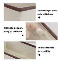 Produits de haute qualité pliable stockage dessiner organisateurs placard commode organisateur 6 pièces ensemble Non-tissé boîte de rangement