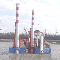 Drague hydraulique démontable à aspiration (CSD) pour le dragage des boues fluviales et la remise en état des terres – Unité haute performance