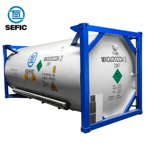 IN STOCK Ship With 10 Days 20ft Iso Lco2 Container Asme T75 Iso Tank Container For Sale