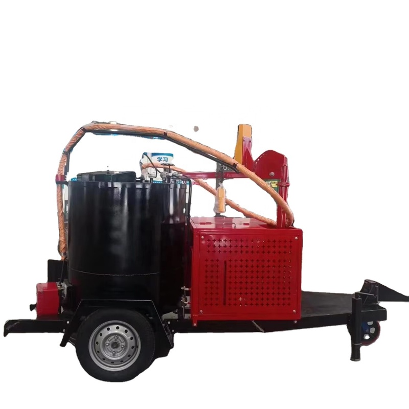 350L Hot Melt Kettle Asphalt Road