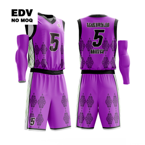 Camiseta de baloncesto personalizada con envío directo, camiseta de baloncesto de equipo de uniforme Reversible - Product Image 2