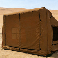 Tente à gonflage rapide grande capacité - Protection solaire résistante au vent pour utilisation en plein air dans le désert du Moyen-Orient ISO9001 ODM/OEM