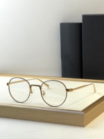 Monturas Ópticas de Marca de Alta Calidad 2026, Montura Redonda Nueva, Estilo Retro de Lujo, Gafas Graduadas Redondas Unisex con Estuche Original